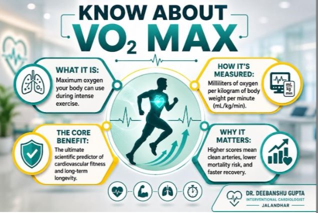 VO2 Max & Heart Blockage | Jalandhar | Dr. Deebanshu Gupta